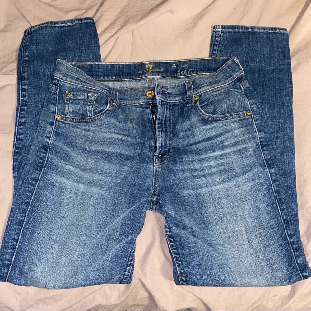 7 for all mankind skinny jeans
